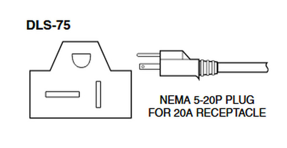 Chargeur de batterie Iota 120Vca / 12Vcc - 75A. Co