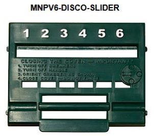Replacement Slider for the MNPV6 Disco, MNPV6-250 