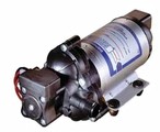 120VAC SHURflo pump, 3.3GPM, 45 PSI demand switch,